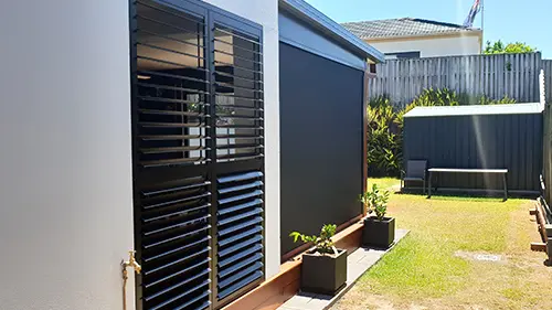 Shutter Smith completed installation